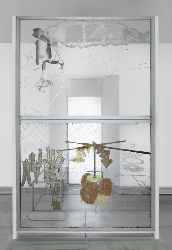 El gran vidrio.Marcel Duchamp